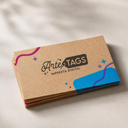 Tarjeta de Presentación Kraft 5,5x9cm